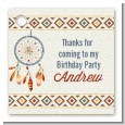 Dream Catcher - Personalized Birthday Party Card Stock Favor Tags thumbnail