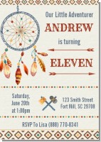 Dream Catcher - Birthday Party Invitations