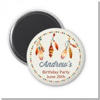 Dream Catcher - Personalized Birthday Party Magnet Favors
