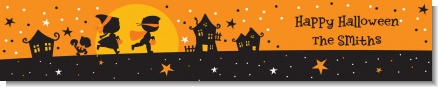 Trick or Treat - Personalized Halloween Banners