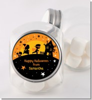 Trick or Treat - Personalized Halloween Candy Jar
