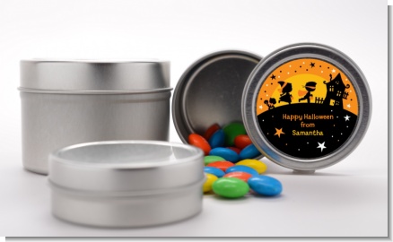 Trick or Treat - Custom Halloween Favor Tins