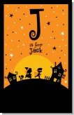 Trick or Treat - Personalized Halloween Nursery Wall Art