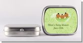 Triplets Three Peas in a Pod African American - Personalized Baby Shower Mint Tins
