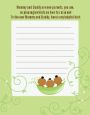 Triplets Three Peas in a Pod African American - Baby Shower Notes of Advice thumbnail