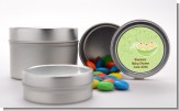 Triplets Three Peas in a Pod Asian - Custom Baby Shower Favor Tins