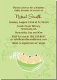 Triplets Three Peas in a Pod Asian - Baby Shower Invitations thumbnail