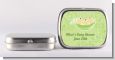 Triplets Three Peas in a Pod Asian - Personalized Baby Shower Mint Tins thumbnail