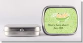 Triplets Three Peas in a Pod Asian - Personalized Baby Shower Mint Tins