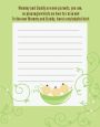 Triplets Three Peas in a Pod Asian - Baby Shower Notes of Advice thumbnail