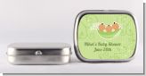 Triplets Three Peas in a Pod Hispanic - Personalized Baby Shower Mint Tins