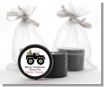 Truck with Rudolph - Christmas Black Candle Tin Favors thumbnail