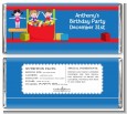 Tumble Gym - Personalized Birthday Party Candy Bar Wrappers thumbnail