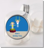 Tumble Gym - Personalized Birthday Party Candy Jar