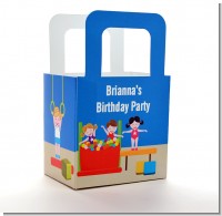 Tumble Gym - Personalized Birthday Party Favor Boxes