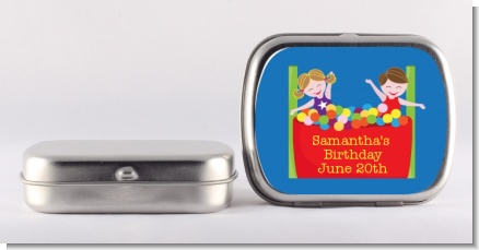 Tumble Gym - Personalized Birthday Party Mint Tins