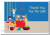 Tumble Gym - Birthday Party Thank You Cards