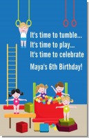 Tumble Gym - Personalized Birthday Party Wall Art