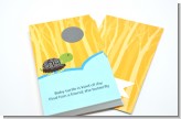 Baby Turtle Blue - Baby Shower Scratch Off Game Tickets