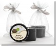 Turtle Neutral - Birthday Party Black Candle Tin Favors thumbnail