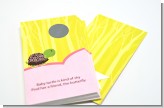Baby Turtle Pink - Baby Shower Scratch Off Game Tickets
