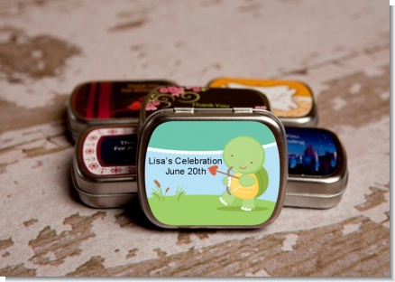 Turtle | Sagittarius Horoscope - Personalized Baby Shower Mint Tins