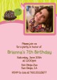 Turtle Girl - Photo Birthday Party Invitations thumbnail