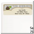 Turtle Neutral - Birthday Party Return Address Labels thumbnail