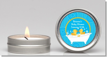 Twin Duck - Baby Shower Candle Favors