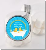 Twin Duck - Personalized Baby Shower Candy Jar