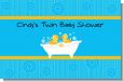 Twin Duck - Personalized Baby Shower Placemats thumbnail
