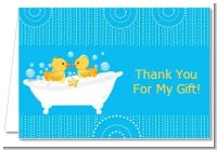 Twin Duck - Baby Shower Thank You Cards
