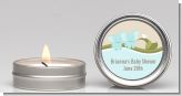 Twin Elephant Boys - Baby Shower Candle Favors