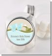 Twin Elephant Boys - Personalized Baby Shower Candy Jar thumbnail