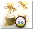 Twin Hippo Girls - Baby Shower Gold Tin Candle Favors thumbnail
