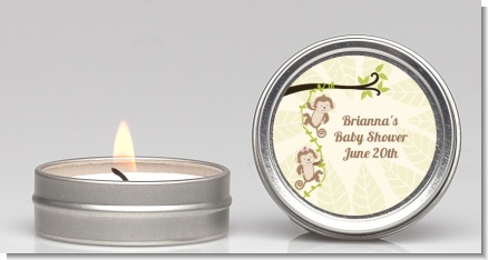 Twin Monkey - Baby Shower Candle Favors