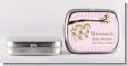 Twin Monkey Girls - Personalized Baby Shower Mint Tins thumbnail