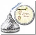 Twin Monkey - Hershey Kiss Baby Shower Sticker Labels thumbnail