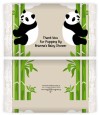 Twin Pandas - Personalized Popcorn Wrapper Baby Shower Favors thumbnail