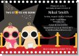 Twin Stars Are Born Hollywood - Baby Shower Invitations thumbnail