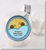 Twin Turtle Boys - Personalized Baby Shower Candy Jar