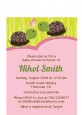 Twin Turtle Girls - Baby Shower Petite Invitations thumbnail