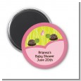 Twin Turtle Girls - Personalized Baby Shower Magnet Favors thumbnail