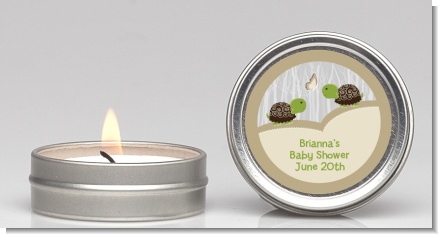 Twin Turtles - Baby Shower Candle Favors