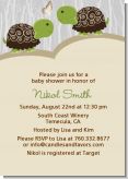 Twin Turtles - Baby Shower Invitations