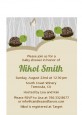 Twin Turtles - Baby Shower Petite Invitations thumbnail