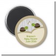 Twin Turtles - Personalized Baby Shower Magnet Favors thumbnail