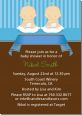 Twin Baby Boys Caucasian - Baby Shower Invitations thumbnail