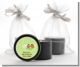 Twins Two Peas in a Pod African American - Baby Shower Black Candle Tin Favors thumbnail