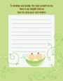Twins Two Peas in a Pod Asian - Baby Shower Notes of Advice thumbnail